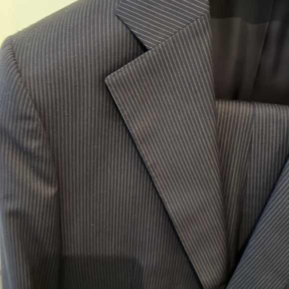 Suitsupply Lazio Navy Pinstripe Suit - Picture 2 of 5